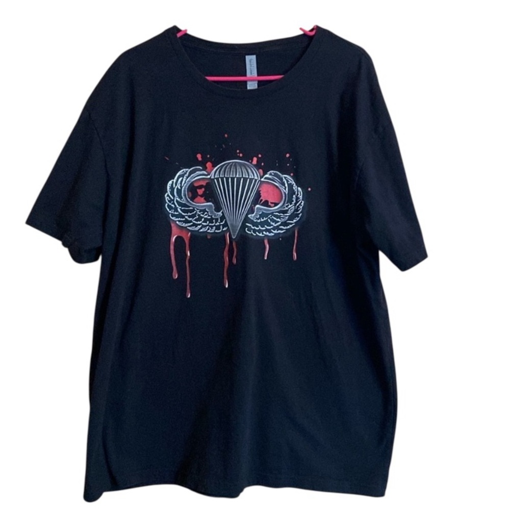 Gruntworks Blood Wings T-Shirt Black XXL